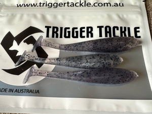 Trigger ‘Mid Fry’ 4” paddle tail