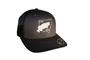 Premium Curved Truckers Hat - Cod design