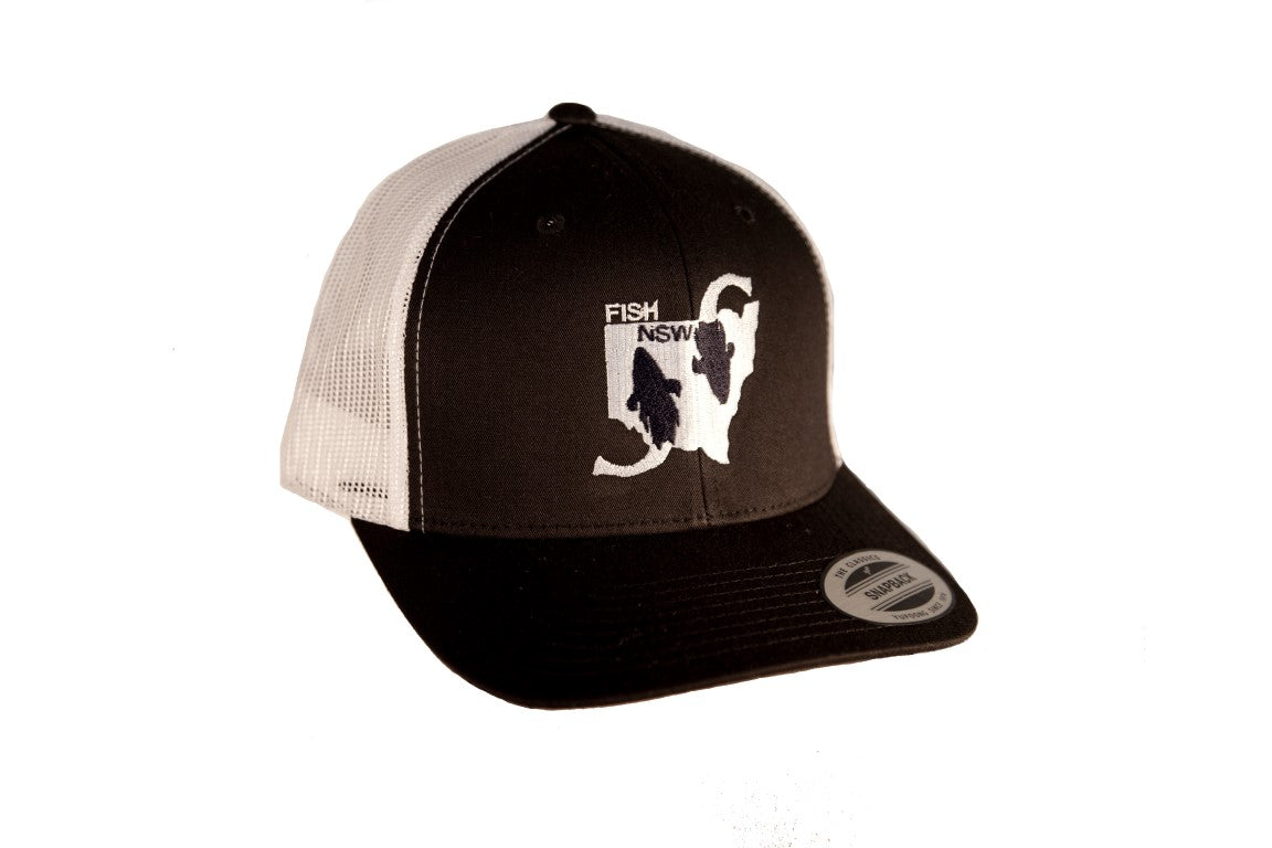 Premium Curved Truckers Hat - Flathead design