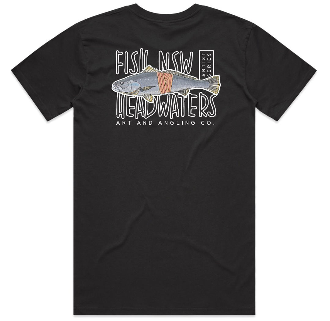 Artist Series - Jewfish - TEE (Headwaters Fish Art)